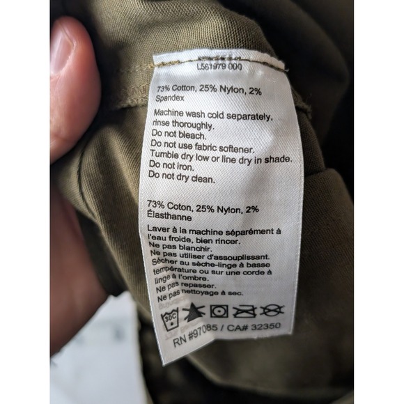 Outdoor Research Women Shastin Pants Green Hiking 4 S Quick Dry Belted Cordura - Picture 9 of 11